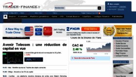 What Trader-finance.fr website looked like in 2015 (9 years ago)