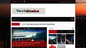 What Techstake.org website looked like in 2015 (8 years ago)