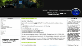 What Tremormuv.com website looked like in 2015 (8 years ago)