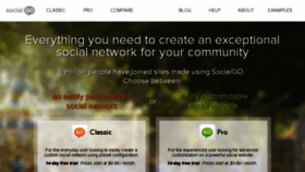 What The-cosmic-living-room.socialgo.com website looked like in 2015 (9 years ago)