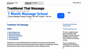 What Traditionalthaimassage.net website looked like in 2015 (8 years ago)