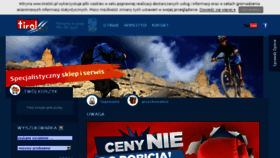 What Tirolski.pl website looked like in 2015 (8 years ago)
