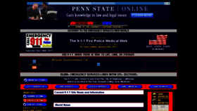 What The911site.com website looked like in 2015 (8 years ago)