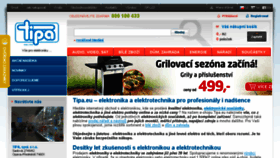 What Tipa.eu website looked like in 2015 (10 years ago)