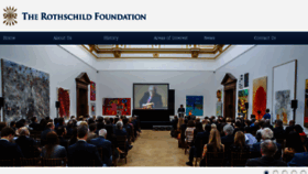 What Therothschildfoundation.com website looked like in 2015 (8 years ago)