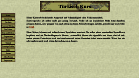 What Tuerkisch-lernen-online.de website looked like in 2015 (8 years ago)