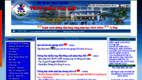 What Tranvanbayst.edu.vn website looked like in 2015 (8 years ago)