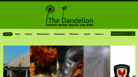 What Thedandelionco.com website looked like in 2015 (8 years ago)