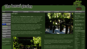 What Thebonsaigarden.com website looked like in 2015 (8 years ago)