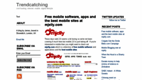 What Trendcatching.com website looked like in 2015 (8 years ago)