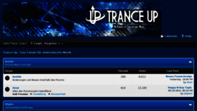 What Trance-up.de website looked like in 2015 (8 years ago)