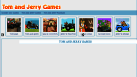 What Tomandjerrygames.org website looked like in 2015 (8 years ago)