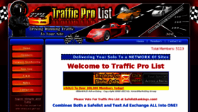 What Trafficprolist.com website looked like in 2015 (8 years ago)