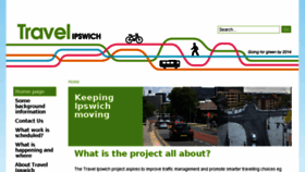 What Travelipswich.co.uk website looked like in 2015 (8 years ago)