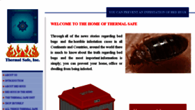 What Thermalsafe.com website looked like in 2015 (8 years ago)