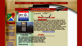 What Thenauticalmile.us website looked like in 2015 (8 years ago)