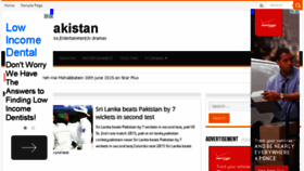 What Todaypakistan.net website looked like in 2015 (8 years ago)