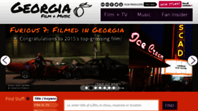 What Tourgeorgiafilm.com website looked like in 2015 (8 years ago)