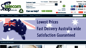 What Thetelecomshop.com.au website looked like in 2015 (8 years ago)