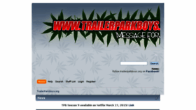 What Trailerparkboys.org website looked like in 2015 (8 years ago)