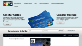 What Todoscomanota.com.br website looked like in 2015 (8 years ago)