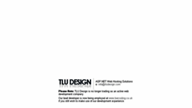 What Tludesign.com website looked like in 2015 (8 years ago)