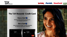 What Tjxrewards.com website looked like in 2015 (8 years ago)