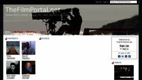 What Thefilmportal.net website looked like in 2015 (8 years ago)