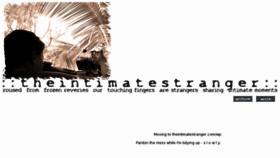 What Theintimatestranger.com website looked like in 2015 (8 years ago)