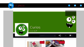 What Tiendacurios.com website looked like in 2015 (8 years ago)
