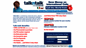 What Talkntalk.co.uk website looked like in 2015 (8 years ago)