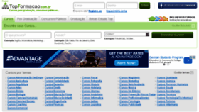What Topformacao.com.br website looked like in 2015 (8 years ago)