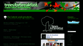 What Treesforbreakfast.com website looked like in 2015 (8 years ago)