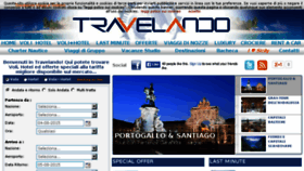 What Travelando.it website looked like in 2015 (8 years ago)