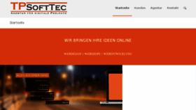 What Tp-softtec.de website looked like in 2015 (8 years ago)