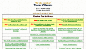 What Thomaswilliamson.net website looked like in 2015 (8 years ago)