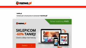 What Taktik.pl website looked like in 2015 (8 years ago)
