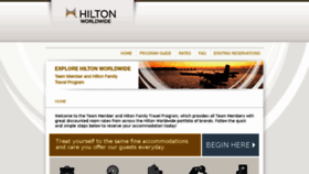 What Tm.hilton.com website looked like in 2015 (8 years ago)