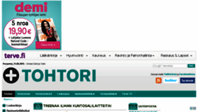 What Tohtori.fi website looked like in 2015 (8 years ago)