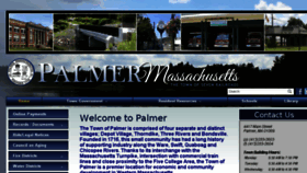What Townofpalmer.com website looked like in 2015 (8 years ago)