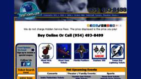 What Totaltickets.com website looked like in 2015 (8 years ago)