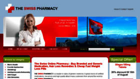 What Theswisspharmacy.com website looked like in 2015 (8 years ago)