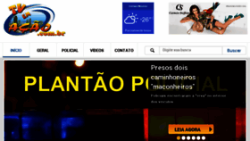 What Tvemacao.com.br website looked like in 2015 (8 years ago)