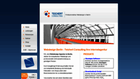What Teichert-consulting.de website looked like in 2015 (8 years ago)