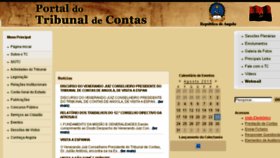 What Tcontas.ao website looked like in 2015 (8 years ago)