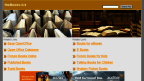 What Thebooks.biz website looked like in 2015 (8 years ago)