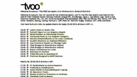 What Tvoo.eu website looked like in 2015 (8 years ago)