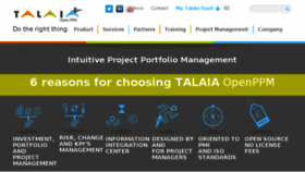 What Talaia-openppm.com website looked like in 2015 (8 years ago)