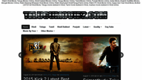 What Telugumoviez.com website looked like in 2015 (8 years ago)