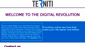 What Ternitidigital.co.za website looked like in 2015 (8 years ago)
